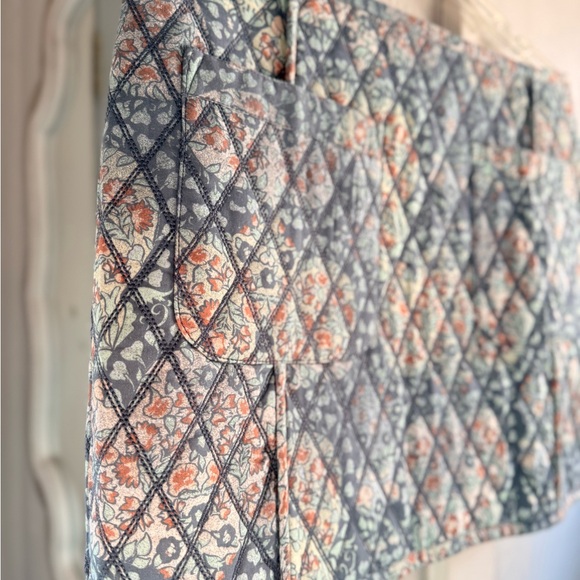 Free People Blue Floral Mini Skirt - Picture 7 of 7